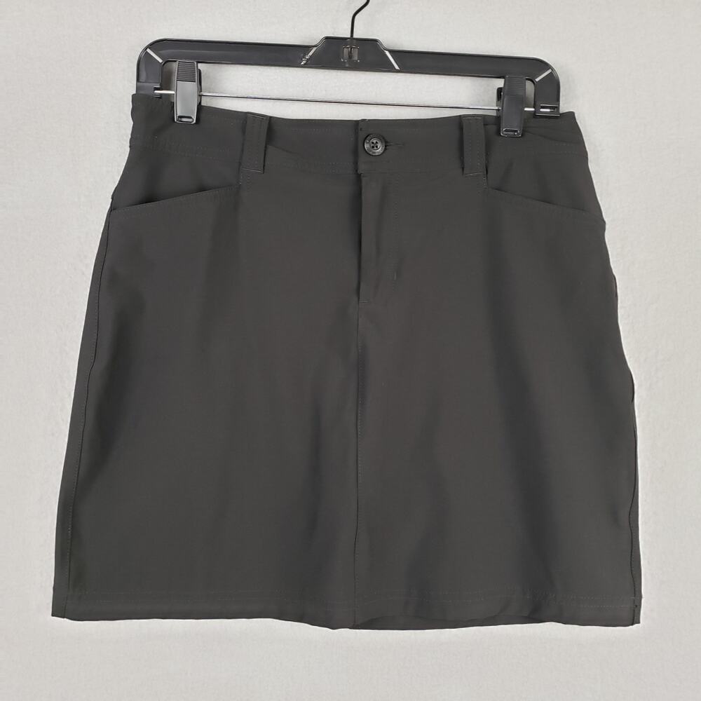 Eddie Bauer Women's Size 4 Athletic Skirt Skort Black‎ Hiking Gorpcore Sporty